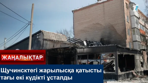 Дәмханадағы жарылыс: тағы екі күдікті ұсталды