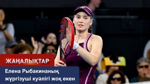 Елена Рыбакинаның жүргізуші куәлігі жоқ екен