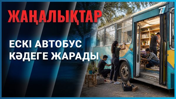 Ескі автобустан аялдама жасады