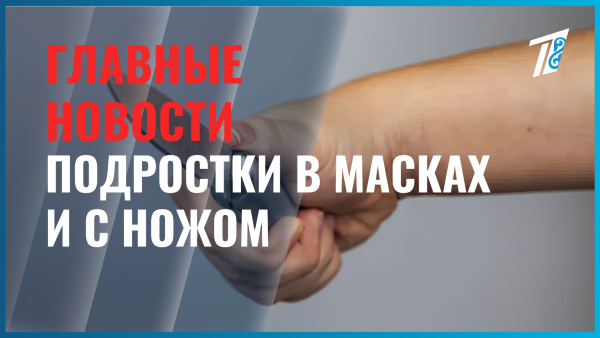 В Алматы дети с ножом напугали прохожих