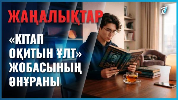 «Кітап оқитын ұлт» жобасының әнұраны таныстырылды